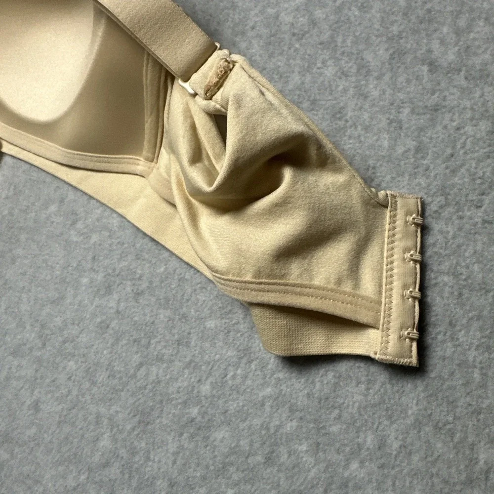 Truekind Bra‎ Nude Cream Tan Supportive Comfort Wireless Shaping Molded XL NWT
